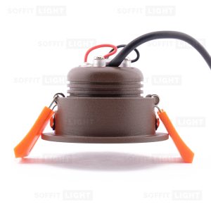 Iebūvējams LED gaismeklis 3W (brūns) 3000K IP44 - Image 3